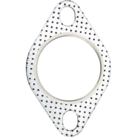 Joint de bride de tuyau d'échappement de 1 pouce, 2 boulons, résistant à la chaleur, universel pour coudes de turbo vers le bas des tuyaux de catalyseur (1/5)