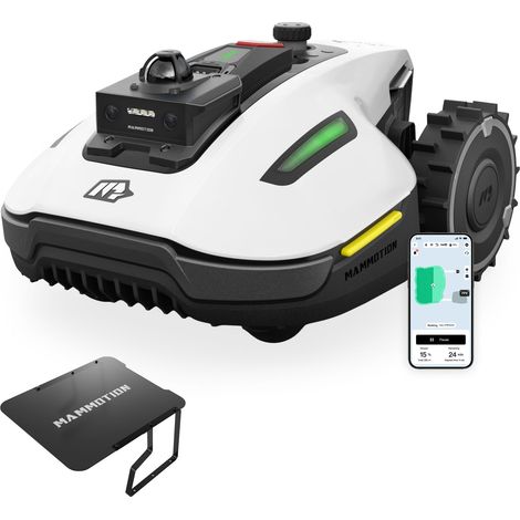 Robot Tondeuse Mammotion YUKA Mini 2 1000 avec Garage, jusqu'à 1000m², 360° LiDAR, DropMow, Pente 45%, Cartographie sans fil (expédié séparément)