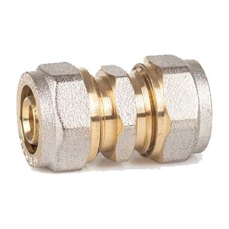 Raccordo giunto dritto a stringere per multistrato : Diametro - 16X16, Spessore - 2MM
