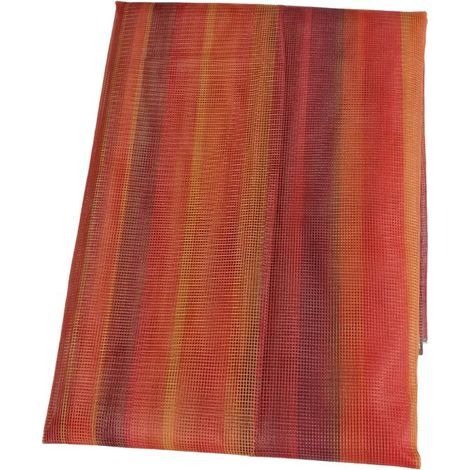 TENDA ZANZARIERA 150X170 CM ARANCIONE RIGATA PER FINESTRA (1/2)