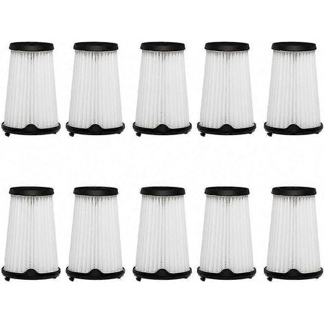 Lot de 10 filtres HEPA pour aspirateur Electrolux AEG CX7 CX7-2 AEF150 - Pièces de rechange (1/4)