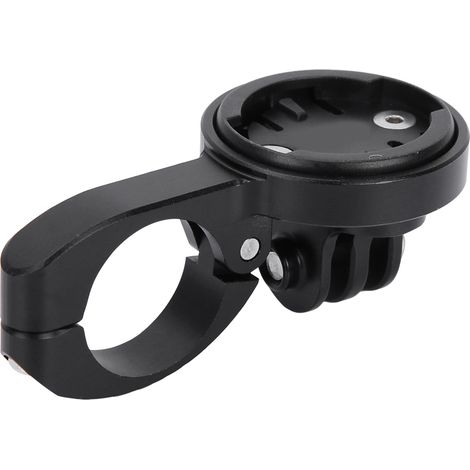 Support métallique pour caméra et ordinateur de vélo (compatible Garmin et Wahoo)