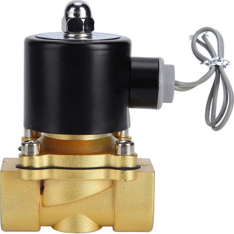 Électrovanne électrique en laiton, réponse sensible, Air normalement froid pour équipement d'automatisation, ac 110v