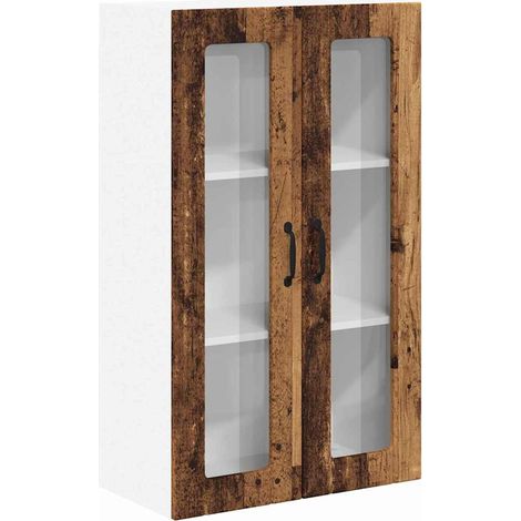 Meuble mural de cuisine,Armoire de cuisine avec porte Bois Ancien 60 x 31 x 100 cm CFW77725 (1/5)