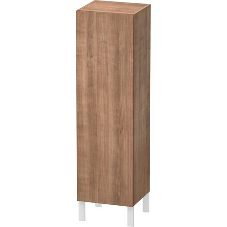 Mobile semi-alto Duravit L-Cube, larghezza 400 mm, profondità 363 mm, 1 anta, incernierato a sinistra, colorazione: Ciliegio del Ticino - LC1178L7373 (1/4)