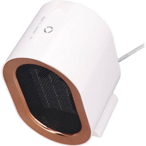 Chauffage électrique 1200W avec fonction d'économie d'énergie, protection contre la surchauffe, deux vitesses réglables, prise UE (220-240V) (1/5)