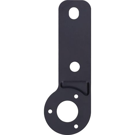 Support de Prise de Remorque, Support de Fixation de Prise de Camping Car Connecteur de Plaque de Montage en Fer Noir pour Véhicule Commercial Camion RV Camping Car (1/5)