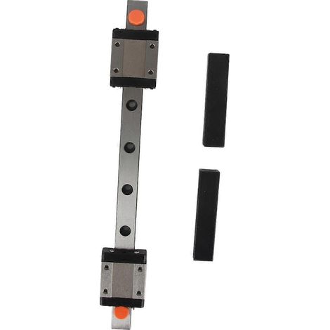 Ensemble de rails de guidage linéaires miniatures MGN12C avec 2 blocs coulissants pour imprimantes 3D