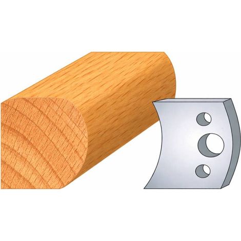 Jeu de 2 Fers Profilés Acier HT 40 x 4 mm - N°008 Main courante - Outil de menuiserie - Diamwood