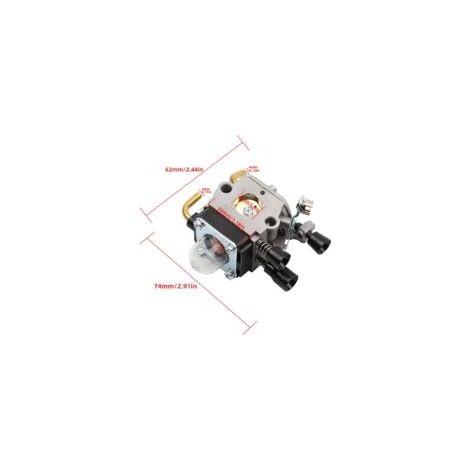 Kit carburateur DOLASO pour STIHL FS55 FS55R FS55RC FS38 KM55 HL45 KM55R : kit filtre à air, kit de ralenti, bougies d'allumage (7 pièces).