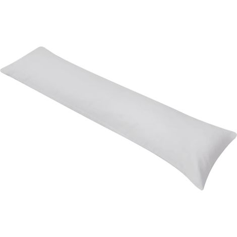 Seitenschläferkissen 40 x 145 cm Grau vidaXL804157