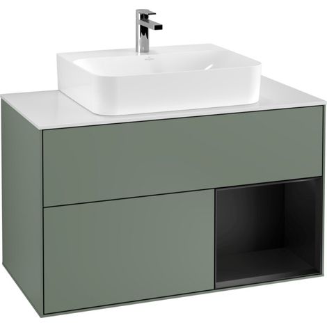 Villeroy & Boch F121PDGM Caisson sous-lavabo Finion F12