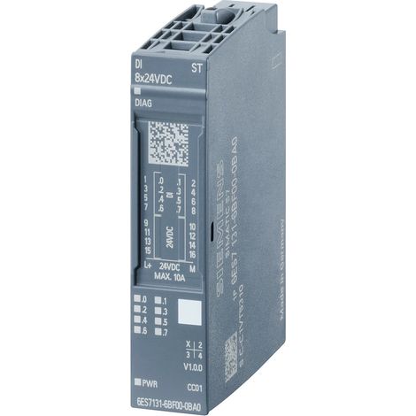 Siemens SIMATIC ET 200SP DI 8x24 VDC HF, 6ES71316BF000CA0