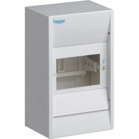 Coffret cache-borne 4 modules - HAGER : GD104A