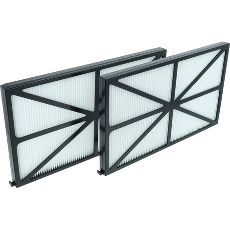 vhbw 2x cartouche filtrante compatible avec Tiger Shark RC9994C, Sharkvac RC9740 aspirateur, nettoyeur piscine - Coussin filtrant, 29 x 17 x 1,7 cm