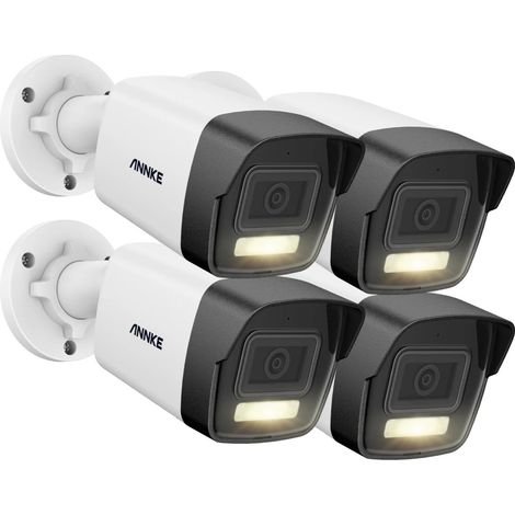Caméra Réseau, Résolution 8MP, Détection Intelligente à Double Lumière, 4PC 51EL 2.8mm Lentille (1/2)