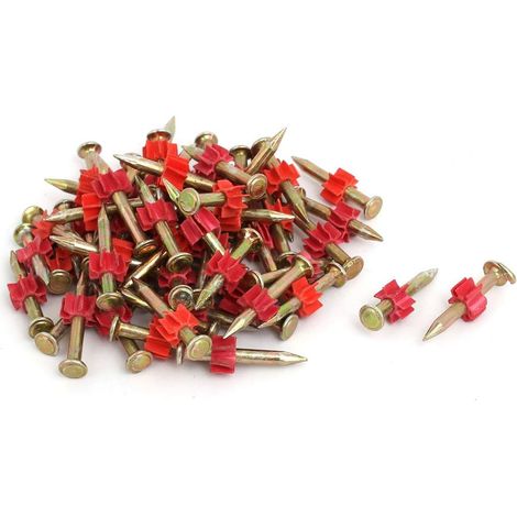 30mm 3,2mm Schaft Kohlenstoffstahl Hammer Treiber Verschluss Zement Nagel 100pcs (40fbb89ba31af7a...
