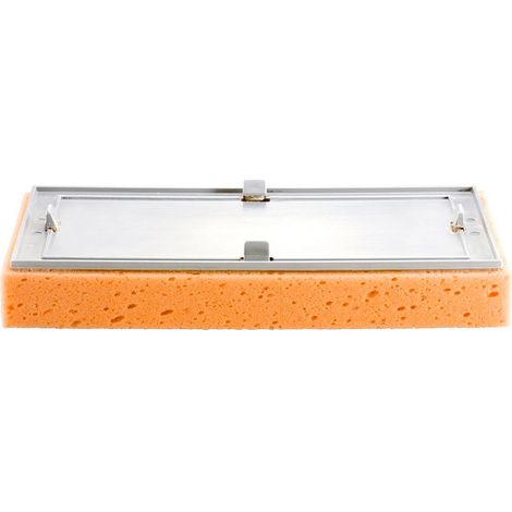 Frattazzo base abs alta qualità per spugna mm. 170x340x40