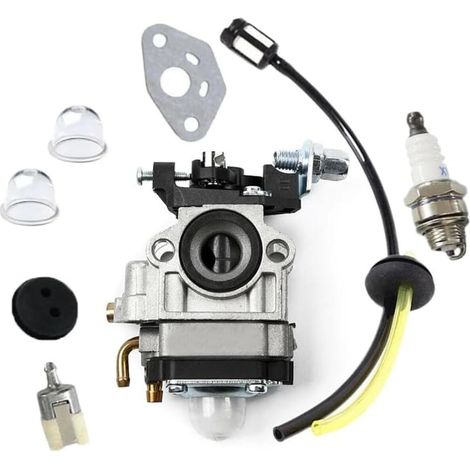 Carburadores adecuados para cortacéspedes/desbrozadoras TH23, TH26, TH34, 23 cc, 25 cc, 26 cc, 33 cc y 35 cc. (1/4)