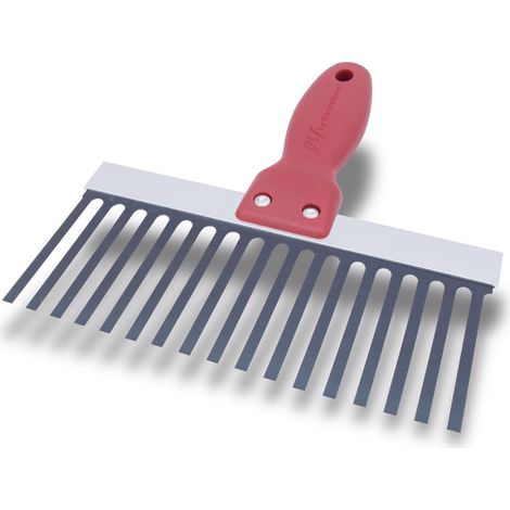 Marshalltown M722 - Scarificatore per intonacatura, manico in plastica, 20 cm