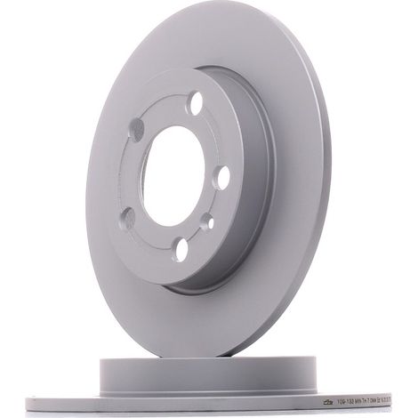 Lot de 2 Disques de frein ATE 24.0109-0133.1 AUDI 1J0 615 601 D