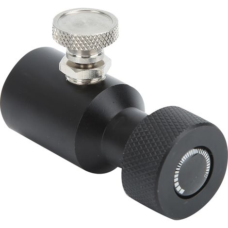 Adaptateur CO2 TR21-4 avec valve de décharge raccord rapide pour eau gazeuse SodaStream noir (1/5)