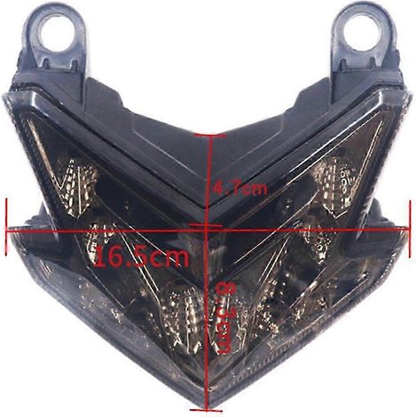 Motorrad-Rücklicht für Kawasaki Z125 2013-2022, Z800, ZX6R 13-2016, B Highway