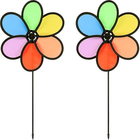 Carillon éolien à hélice - girouette décorative pour enfants et adultes, moulin à vent pour jardin, balcon et (1/5)