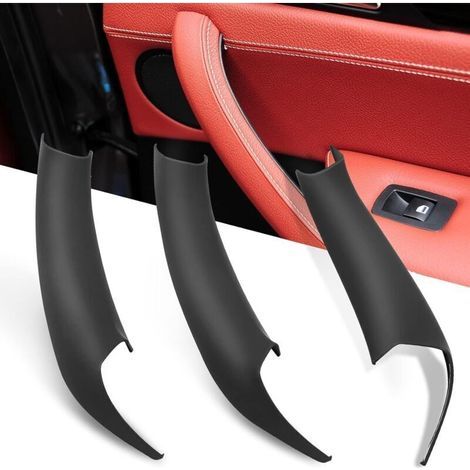 Ensemble de trois poignées de porte intérieures pour BMW X3 F25 (2010-2017) et X4 F26 (2010-2017), comprenant les poignées de porte avant droite, de porte arrière gauche et de porte arrière droite (no