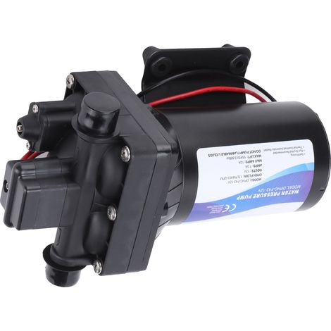 Pompe à membrane électrique 12V, auto-amorçante, adaptée aux camping-cars, yachts, bateaux et jardins. (1/5)