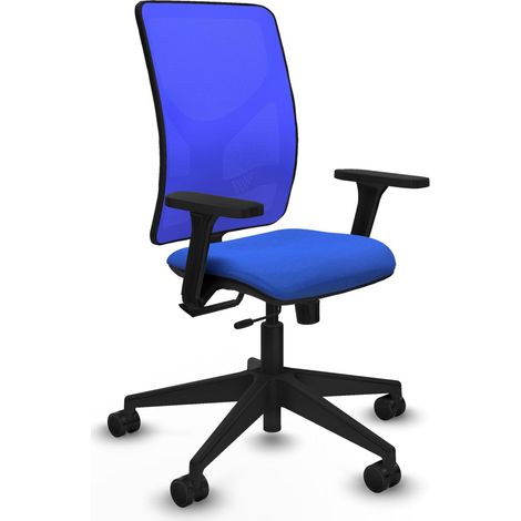 Chaise piqueras y crespo Motilla noir accoudoirs réglables (1/2)