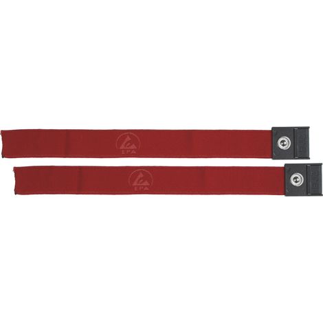 BJZ A-62124 Fascia da polso di messa a terra Rosso sangue (1/2)