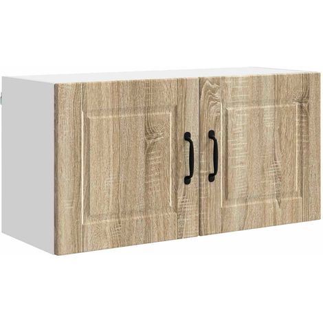 Maison Exclusive - Armadietto a muro PORTO Rovere Sonoma 80 x 31 x 40 cm