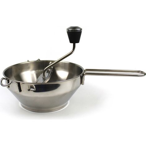 Pilon à purée de pommes de terre en inox avec 3 disques à riz, mixeur légumes pour cuisine