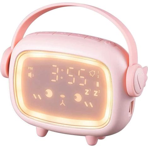 Réveil pour enfants - Thermomètre Veilleuse LED numérique (1/5)
