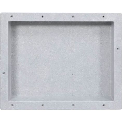 Maison Exclusive - Nicchia da Doccia in Grigio Opaco 41x51x10 cm (1/5)