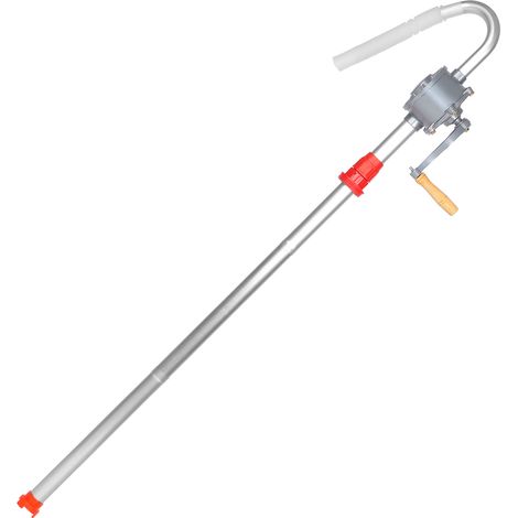Pompe rotative manuelle pour fût d'huile, compatible avec les applications automobiles, industrielles et agricoles, et utilisant un liquide de frein non corrosif de viscosité moyenne. (1/5)