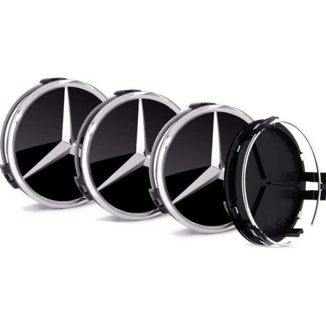 enjoliveurs de roue de voiture, compatibles avec les enjoliveurs de roue ABS de 75 mm, en aluminium (1/4)
