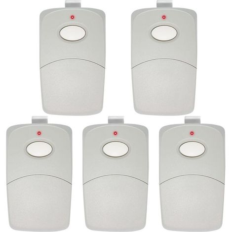 Ricevitore per telecomando lineare multi-codice per porta da garage a 300 MHz (3089, 3060 e 3070) con 10 interruttori DIP, 5 pezzi (1/2)