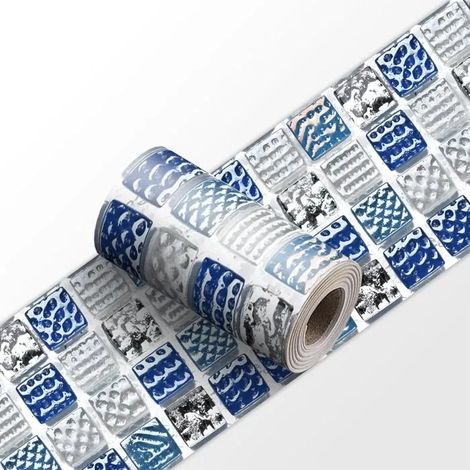 Frise Murale YX21130cm X 240cm Adhesive Autocollante Papier Peint pour Décoration Intérieure Facile à Poser - Y - Yx211 30cm X 240cm (1/5)
