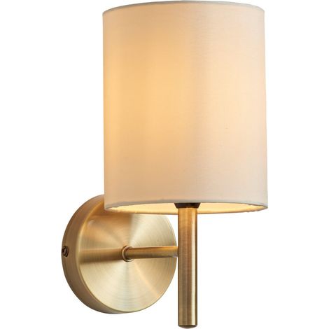 Endon Brio - Applique da interno a 1 luce Ottone antico, E14 (1/5)