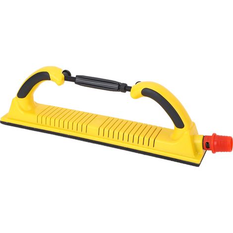 Bloc de ponçage manuel à rayon réglable avec support auto-agrippant pour le travail du bois et la voiture, 2-3/4 x 15-3/4 pouces (1/5)