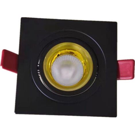 Spot Led Encastrable 7W carré Étanche ÉPI Plafond de salle de bains encastrée Spot de plafond moderne Anti-brouillard (1/3)