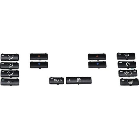 Cache-clé 14 boutons pour BMW E39 E53 525i 530i 540i M5 X5 (1/5)
