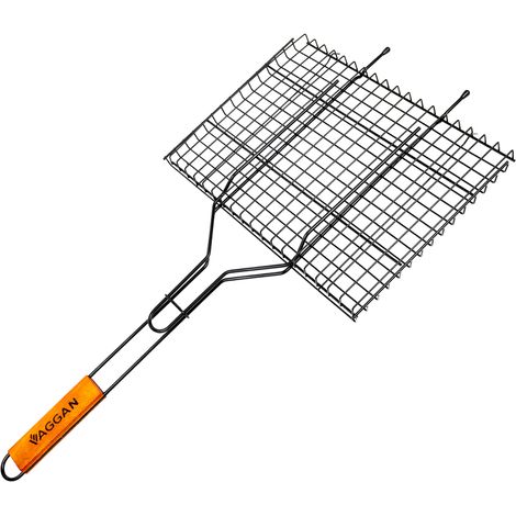 Grille double plate 33x25 cm - talla (1/4)