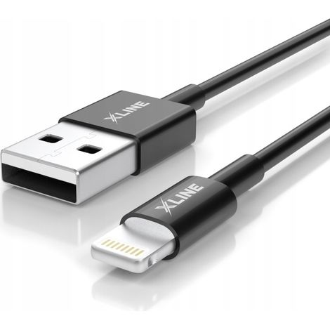 Cavo USB Götze & Jensen - Apple Lightning, 1 m, nero, 1 pz. (1/5)