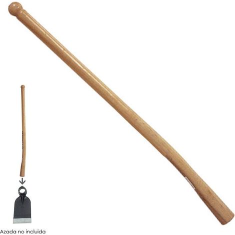 WOLFPACK LINEA PROFESIONAL mango madera azada curvo 900x40 mm