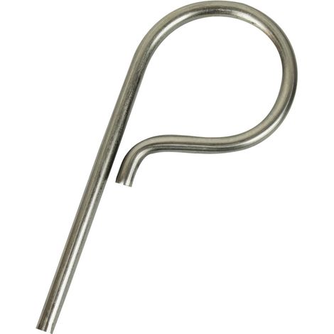 Linxor – Lot de 20 pitons P Standard inox 12 cm – Fixation bâches piscine sur gazon, terre, gravier – Résistance à la rouille et humidité (1/2)