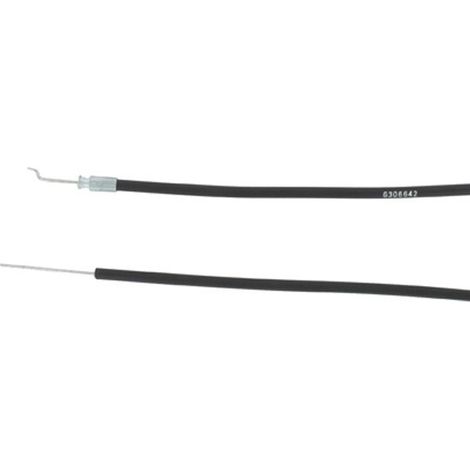 Commande d'accélération adaptable pour tondeuse CASTELGARDEN – Longueur de gaine 1750 mm – Câble 1840 mm – Poids 0,24 kg (1/3)