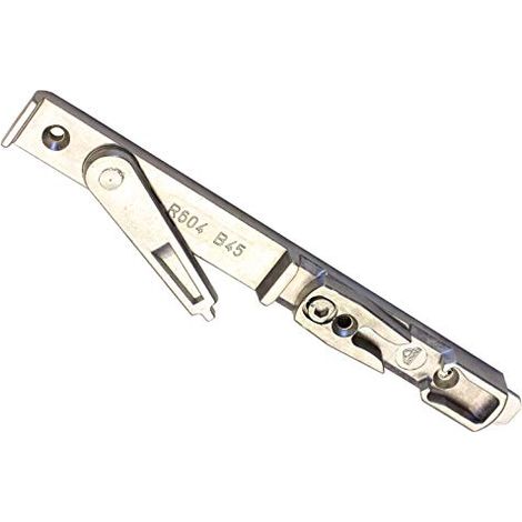 Roto TS3211 Centro-Chiavistello per Bordi, 4 mm, Argento